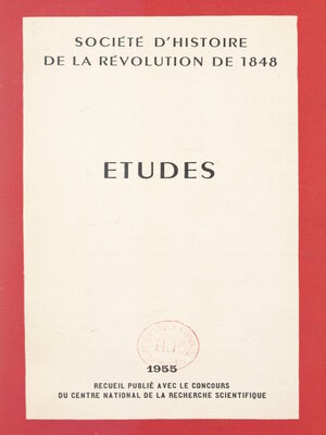cover image of L'armée et la Seconde République. Études, 18